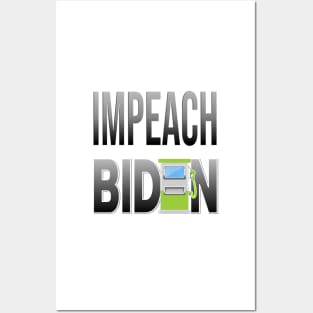 IMPEACH BIDEN I DID THIS GAS PUMP DESIGN STICKER DESIGN Posters and Art